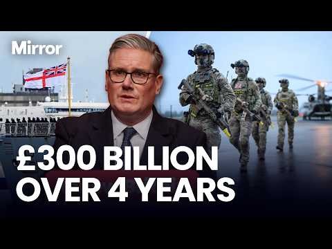 Starmer AXES energy and road projects to fund £15 billion RAMP UP in British defence