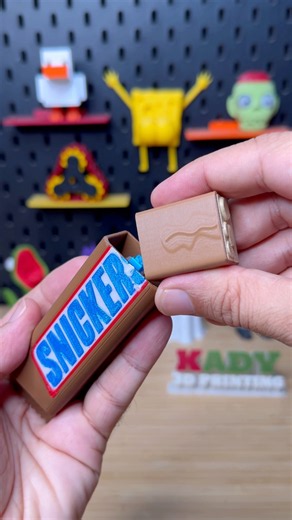 3D Printed Snickers Fidget