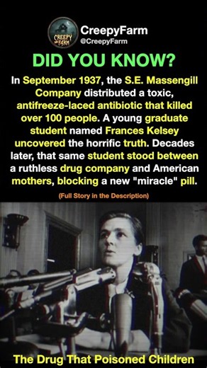 The Antifreeze Antibiotic That Killed Over 100 People