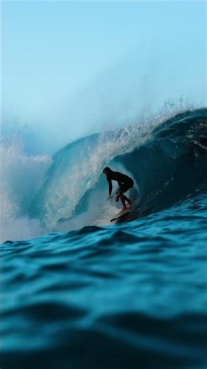 Noah Beschen Barrel and a Little Air at Dawn Patrol Pipeline