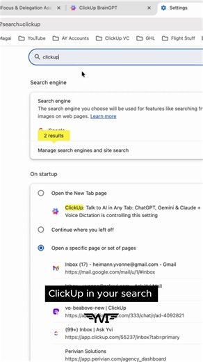 ClickUp BrainGPT In Every Tab