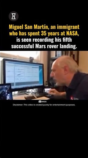 He Spent 35 Years at NASA for THIS Moment! #trendingshorts #space #nasa #viral