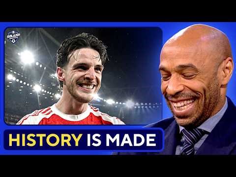 Thierry Henry REACTS To Arsenal Reaching The Champions League Final 🤩 | UCL Today