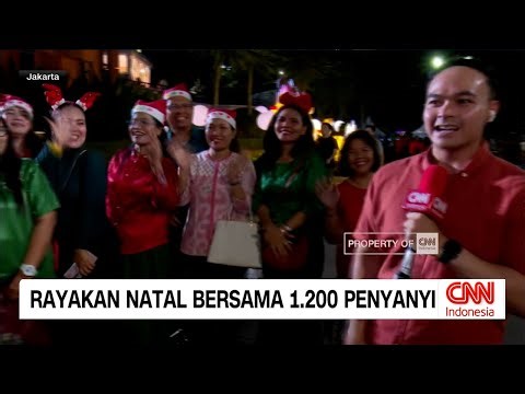 Rayakan Natal Bersama 1.200 Penyanyi di Jakarta