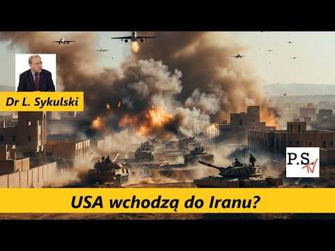 Wojsko USA wchodzi do Iranu?! Trump grozi państwom NATO! Dr L. Sykulski