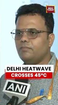 North India Heatwave: Scorching Delhi Heatwave | NCR Bakes as Temperatures Cross 45°C #heat