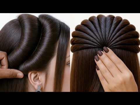 New & Simple Hairstyle Tutorial | Party Hairstyle For Girls | Hair Style Girl