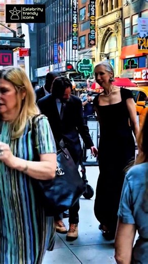 Keanu Reeves bringing his girlfriend Alexandra Grant at an Event in NYC 😍♥️ #keanureeves