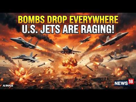 Middle East Bombed Live | S Jets Unleash Fresh Airstrikes as Conflict Intensifies | Iran War Live