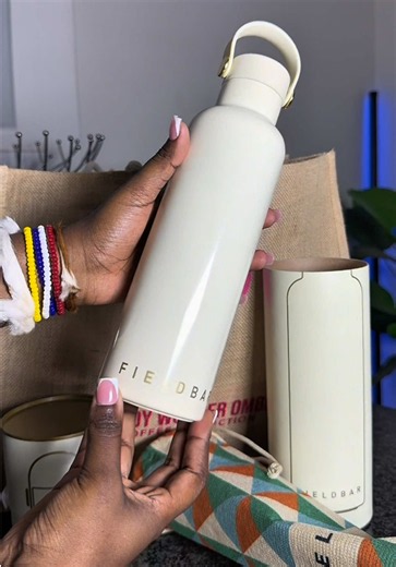 FieldBar bottle unboxing — BeBeautifulAfrica goodie bag review