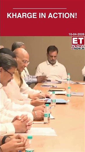 Congress Holds Key CWC Meeting at Indira Bhawan Before Bengal | Breaking news |ET Now #shorts