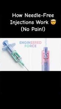 How Needle-Free Injections Work 🤯 (No Pain!)