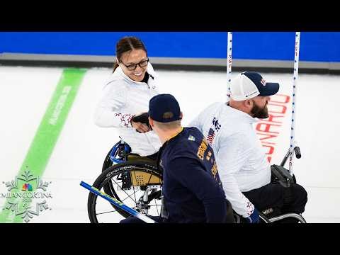 Team USA slams the door on Sweden for second straight team curling win | Winter Paralympics 2026
