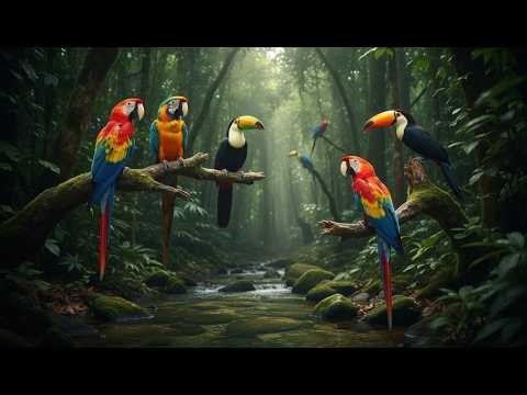 Biologists Baffled! Borneo's Rare 'Alien' Bird Performs A Physics-Defying Mating Dance [4K]