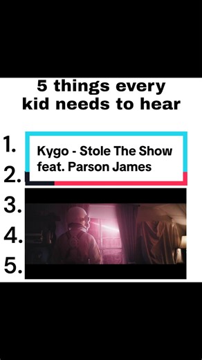 Stole the Show - Kygo feat. Parson James (Song info)