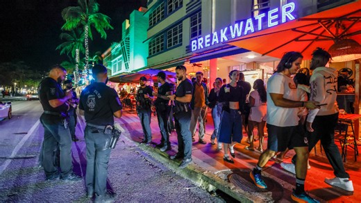 Sights and sounds from spring break on South Beach