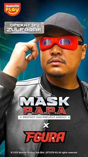 Kami sedang merekrut operatif baharu! | Mask P.A.P.A x FGURA