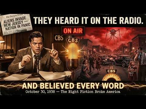 A Radio Broadcast Convinced Millions of Americans That Aliens Were Invading | And They Believed