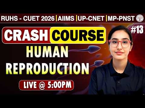 Human Reproduction BSc Nursing Exam | Biology MCQ for BSc Nursing Entrance Exam |BSc Nursing Biology