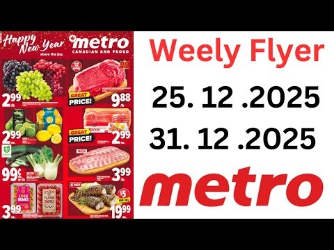 Metro – Alma Weekly Flyer | December 25 to 31 2025 | Canada