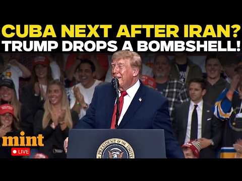 Trump LIVE: 'CUBA IS ON MY RADAR!' Trump Sends Strong Message at Florida Rally After Iran Remarks