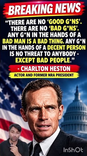 Charlton Heston’s Powerful Quote on Guns and Responsibility Goes Viral!