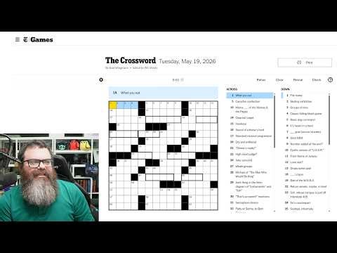 Learning Crossword Week 104 | NYT Crossword Wednesday May 20, 2026