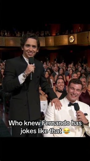 Fernando with the burn 😭