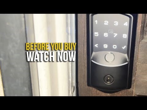Hands On Front Door Smart Lock Review | Veise VE027-K