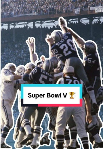 Old-School Football: Cowboys vs Colts — Super Bowl V