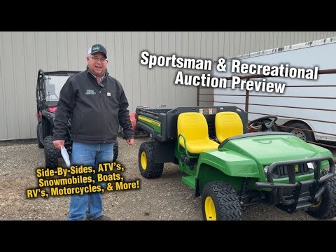 Sportsman & Recreational Consignment Auction Preview | May 4, 2026