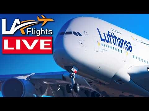 🔴LIVE LOS ANGELES INTERNATIONAL AIRPORT ACTION!
