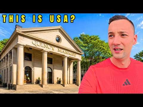 My 1st Time In Boston, USA 🇺🇸 (America's Most European City?)