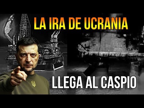 Ucrania lanza múltiples ataques en el Mar Caspio
