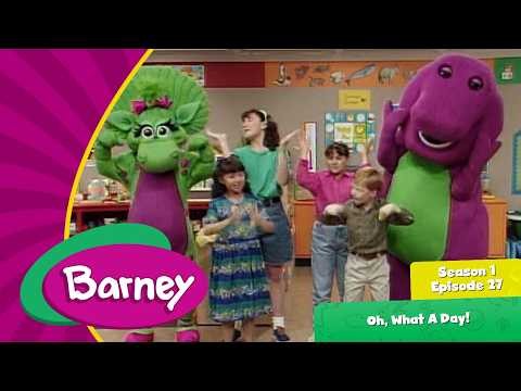 Barney & Friends | Oh, What A Day! | Season 1, Episode 27 | [Master copy]