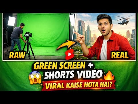 Green Screen Shorts Video Viral Kaise Kare? 🔥 | Real Growth Trick