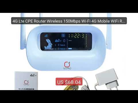 4G Lte CPE Router Wireless 150Mbps Wi-Fi 4G Mobile WiFi Router With... — Top Rated 2026 | Buy Now!