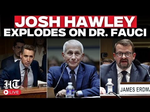 Live | 'His Hands Are Dirty': Josh Hawley Calls Out Dr. Fauci At COVID-19 Whistleblower Hearing