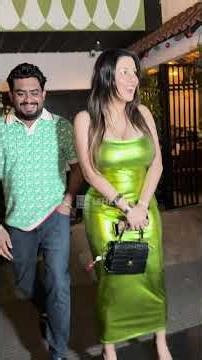 💚🔥Yami Malhotra's Green Bling Outfit Look Draws All Attention | Spotted In Bandra #YaminiMalhotra
