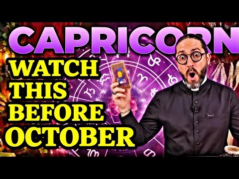 ♑ CAPRICORN, LISTEN TO THIS BEFORE OCTOBER STARTS — YOUR OCTOBER 2026 PROPHECY