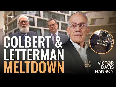 Colbert and Letterman’s Disgusting CBS Meltdown