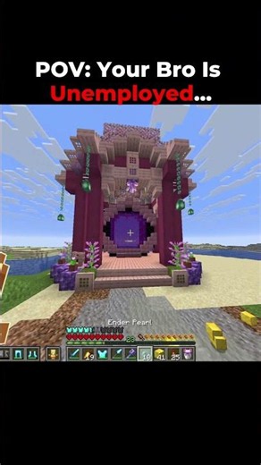 POV: Your Bro Still Doesn’t Have a Job...#minecraft