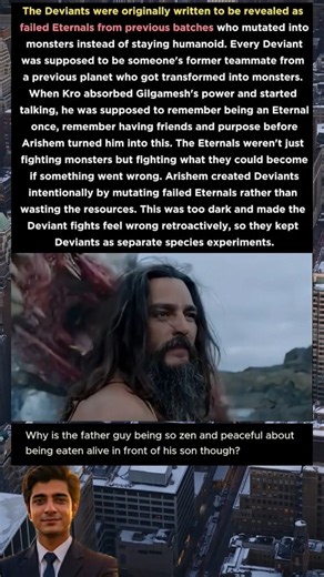 The Deleted MCU Eternals Plot Was WAY Too Dark! 😱✨ #Eternals #Marvel #Kro #MCU #Shorts