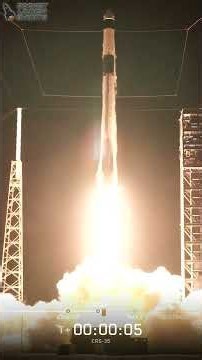 SpaceX Falcon 9 & Cargo Dragon CRS-35 launch and landing