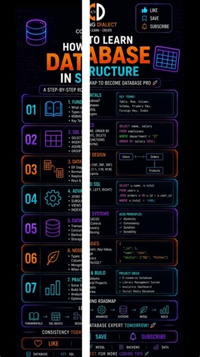 🤯 Database Roadmap for Beginners