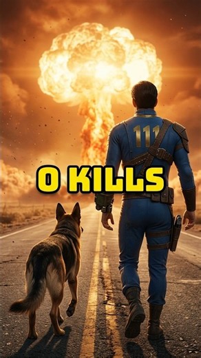 He beat Fallout 4 with ZERO kills 💀