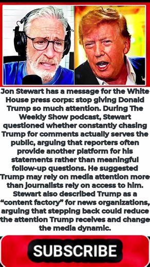 Jon Stewart TORCHES White House Press Corps Over Trump Coverage!