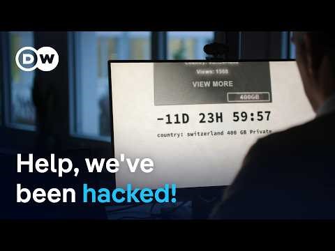 Cyberattacks, data encryption, extortion - How cybercriminals operate | DW Documentary