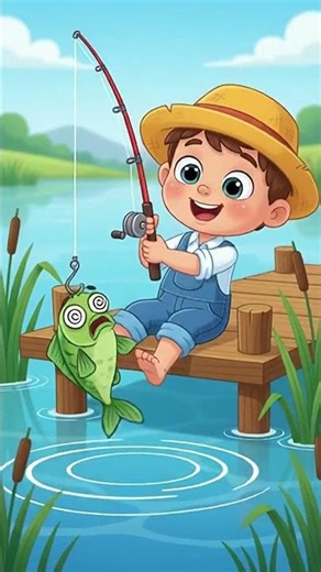 One Two Three Four Five | Once I Caught a Fish Alive 🐟 | Counting Song for Kids | Nursery Rhymes
