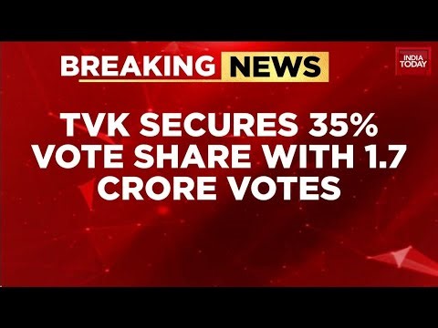 TN Results: Vijay's TVK Scripts History With 35% Vote Share In Tamil Nadu, Surpasses MGR's Debut